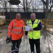 Ian Williams Receives Recognition Award